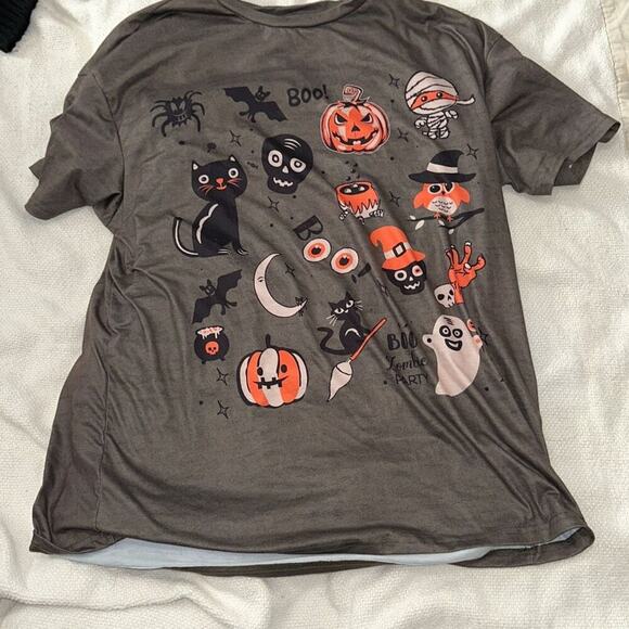 SHEIN spooky Halloween macabre oversized t-shirt | Sz L - Picture 2 of 4
